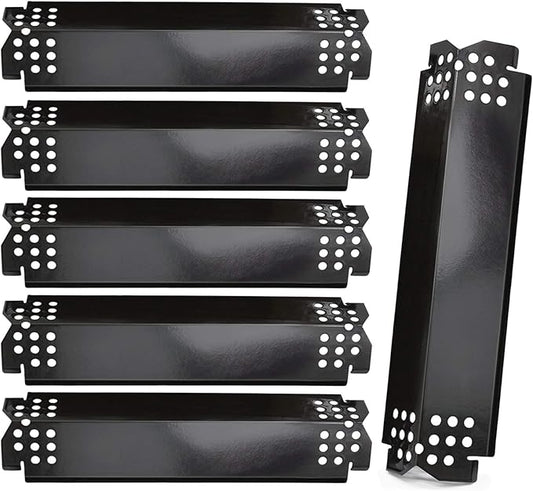 Criditpid Grill Replacement Parts for Nexgrill 6 Burner 720-0896B 720-0898 720-0896 720-0830H 720-0888 720-0888N 720-0822A, Heat Plate Burner Cover Flame Tamer Parts for Nexgrill 720-0896B Grill