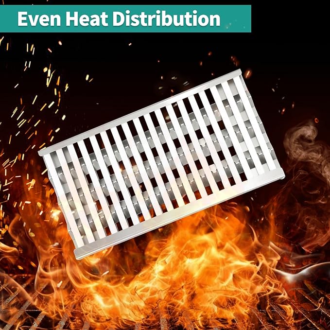 Ceramic Rod Radiant Tray for DCS Grill Parts Replacement Stainless Steel Grill Heat Plates Grill Burners Briquette Tray for 27DBQR, DCS36 BGB36-BQARL, DCS48 BGB48-BQARN, DCS27FS-BQR
