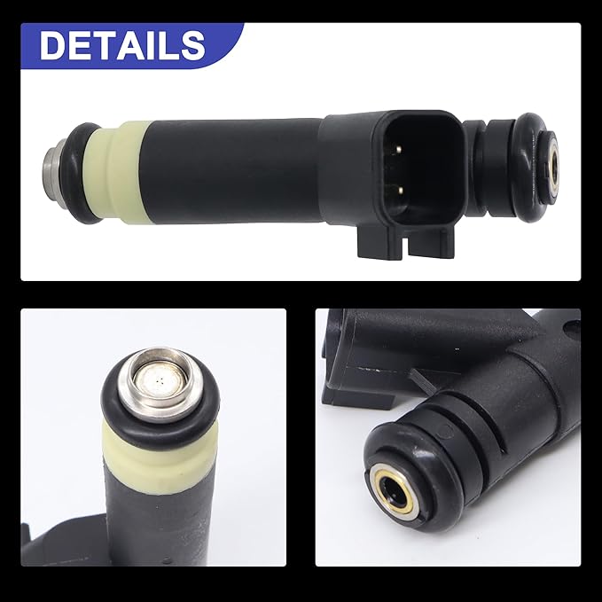 HiSport FJ463 Fuel Injector 1PC Compatible with Ford Ranger 2002-2008 V6 3.0L,Mazda B3000 2002-2007 V6 3.0L Replace 4L5Z9F593A FJ463 8001470N