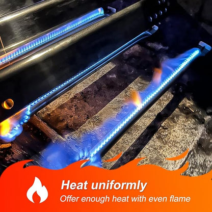 Uniflasy Grill Replacements for Charbroil Performance 6 Burner 463276517 463244819 463274419 463274819 463238218 463276617 Gas Grill,5 Burner 463347519 463347518 Heat Plate Burner Crossover Tube
