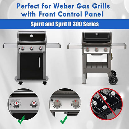 17.5 Inch 7638 7525 65906 Grates Replacement Parts for Weber Spirit 300 Series Grill Grate Spirit E-310 E-330 S-310 S-315 Spirit ii E-310 Genesis Silver B/C Gold B/C Spirit 700 Cast Iron Cooking Grate