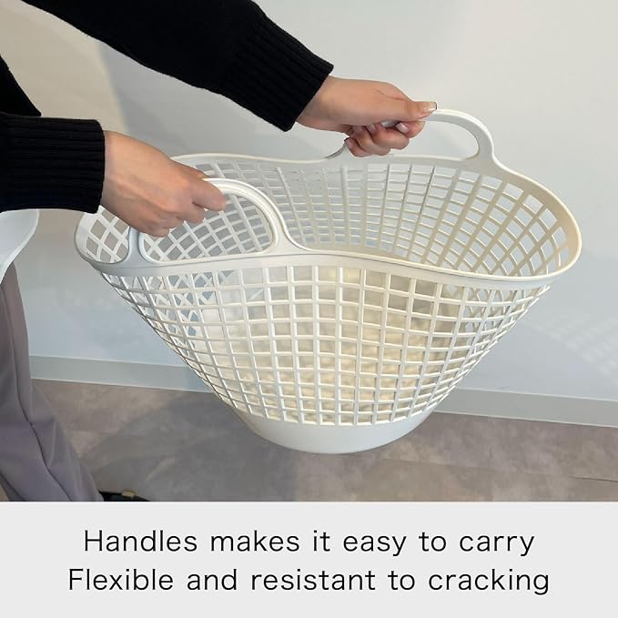 Like-it│SCB-10│Stylish and versatile basket. Sturdy yet flexible texture.|Daily use inside or outside of the home. Pool & beach, picnic, or camping.|16.14" × 14.96" × 20.47"|Mint Blue|10.30 gal