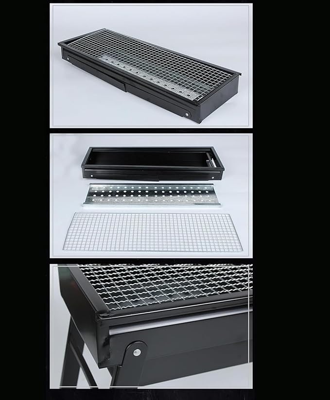 Barbecue Charcoal Grill Foldable Charcoal Grill Outdoor Barbecue Grill Portable Grill Suitable For Camping Portable Charcoal Grill