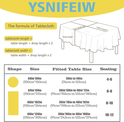 Outdoor Tablecloth with Umbrella Hole Elegant Zipper Patio Table Cloth for Outdoor Patio Garden Yard Decor