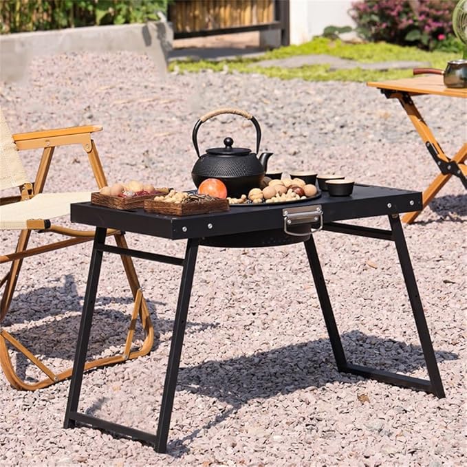 Barbecue Grill Tea Boiling Stove Hearth Charcoal Combined
