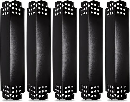 Criditpid Heat Plates Replacement Parts for Nexgrill 5 Burner 720-0888 720-0888N 720-0882A 720-0882S, 4 Burner 720-0830H Gas Grill, Burner Cover Flame Tamer Heat Shield for Home Depot Nexgrill Parts