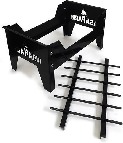 Argentine Iron Grill asado brasero parrilla. Premium Brasero. Removable Brazier. (Brazier + Pit Tools)