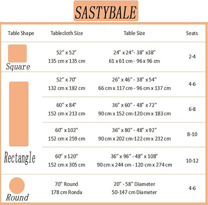SASTYBALE Lemon Outdoor Tablecloth with Umbrella Hole and Zipper Rectangle 52x70 Inch Waterproof Italian Lemons Flower Zippered Table Cloth, Washable Table Cover for Summer/Patio/Picnic/Camping, Blue