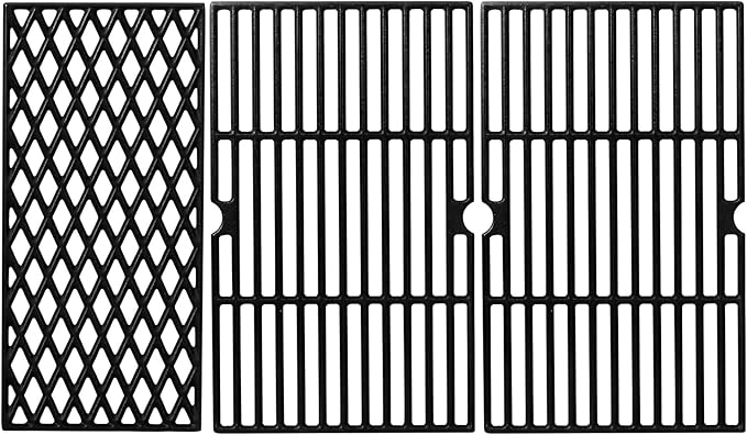 DGH450CRP Cooking Grates for Dyna-Glo Gril, Fits DGH450CRP-D DGH474CRP DGH485CRP DGF493BNP DGB495SDP-D DGB494SPB DGB463CNP DGH451CRP DGH483CRP 4 Burner Gas Grills, Cast Iron Replacement Grill Grates