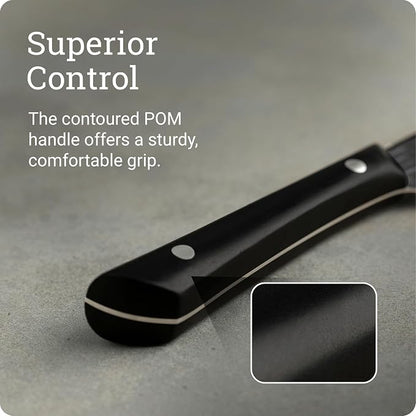 Kai PRO 6" Utility Knife | Hand Sharpened Japanese Kitchen Knife, Japanese AUS6M Stainless Steel Blade, Full-Tang POM Handle