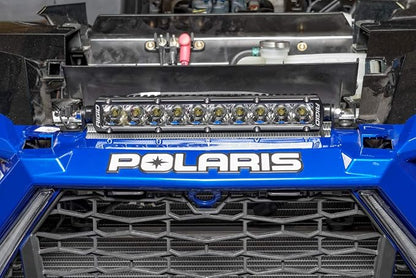 UTV INC 2019 + Polaris RZR XP Turbo & Turbo S 10” Single Row Hood Grill Led Light Bar Mounts