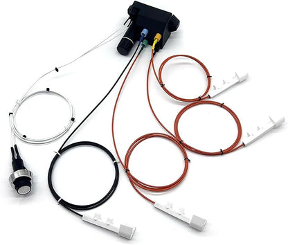 66354 & 66355 Universal Igniter Kit for Weber GS4 Genesis II 310/315 & 410/415 Part, 4-Outlet Ignition System for Weber Genesis II GS4 Grill Part, as E/S-310 315 410 415 Grill Starter Replacement Part
