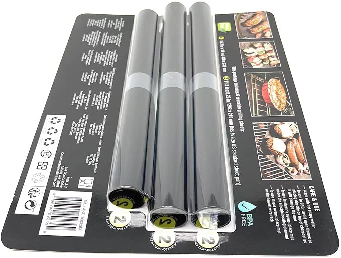MIU 6 Pack BBQ Grill Mats