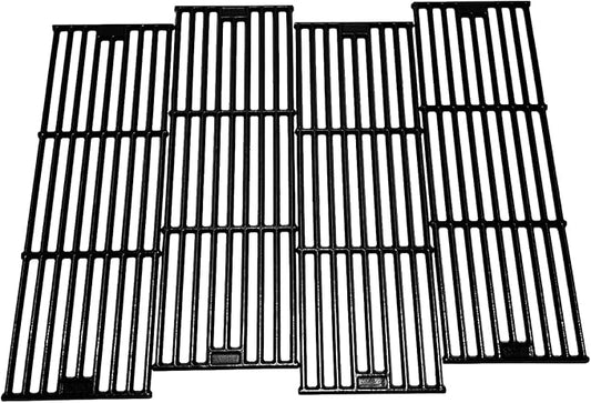 19-3/4" Cast Iron 4 Cooking Grates Replacement for Chargriller 2121, 2123, 2222, 2828, 3001, 3008, 3030, 3072, 3232, 3725, 4000, 4001, 4008, 4208, 5050, 5072, 5252, 9020 King Griller 3008, 5252 Grill