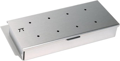 Outset Grill Wood Chip Smoking Box, Stainless Steel
