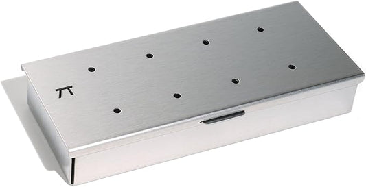 Outset Grill Wood Chip Smoking Box, Stainless Steel