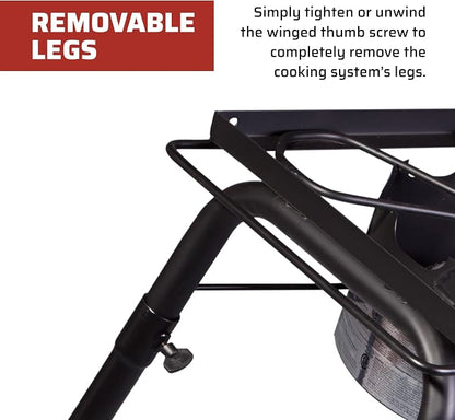 Camp Chef Camp Chef Pro 30 Single Stove - 1-Burner Camp Stove - Ultra Portable Gas Stove for Outdoor & Camping Gear - 231 Sq In Cooking Area