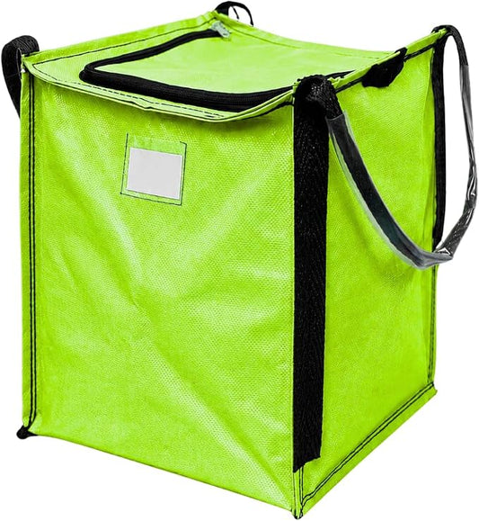 DURASACK 22-Gallon Zipper Top Heavy Duty Storage Tote Bags, Single, Lime