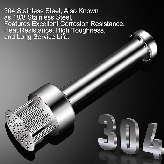 Stainless Steel Meat Tenderizer Tool, 21 Sharp Needles, Meat Piercing, Tenderizing Steak, Beef, Chicken, Pork, Barbecue, Marinating, Small Meat Grinder