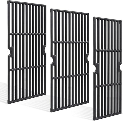Criditpid Grill Grates for Charbroil Performance 4 Burner 463347017, 463335517, 463377017, 463243518, 463347519, 18 x 25 Inch Cooking Grates for Char-Broil Replacement Parts G470-0002-W1, G470-0003-W1