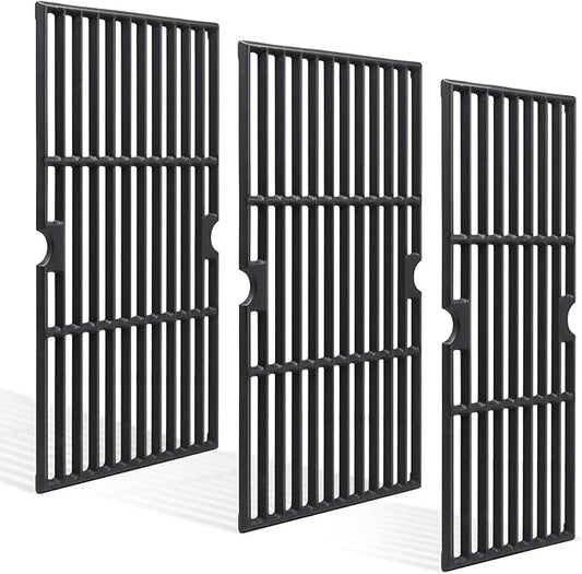 Criditpid Grill Grates for Charbroil Performance 4 Burner 463347017, 463335517, 463377017, 463243518, 463347519, 18 x 25 Inch Cooking Grates for Char-Broil Replacement Parts G470-0002-W1, G470-0003-W1