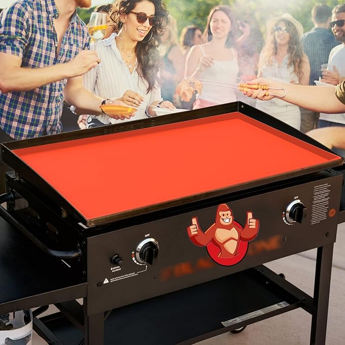 28" Silicone Mat for Blackstone Griddle Top, 100% Silicone Protective Mat Cover for Blackstone Grill