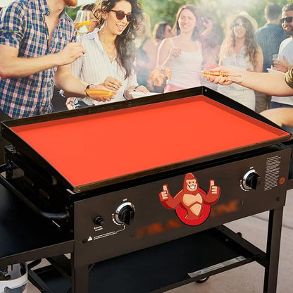 28" Silicone Mat for Blackstone Griddle Top, 100% Silicone Protective Mat Cover for Blackstone Grill