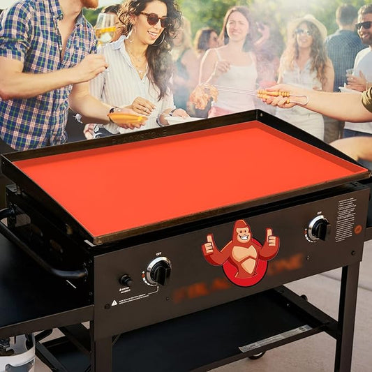 28" Silicone Mat for Blackstone Griddle Top, 100% Silicone Protective Mat Cover for Blackstone Grill