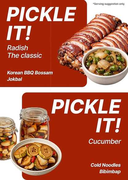 TBK THEBORN Soy Pickled Vegetable Marinade, Quick Pickling Sauce 2.9kg | Quick-pickling marinade with a savory soy flavor for onions, cucumbers, radish, peppers and other fresh vegetables