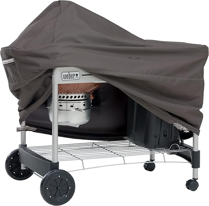 Classic Accessories Ravenna Water-Resistant 48 Inch BBQ Grill Cover for Weber Performer