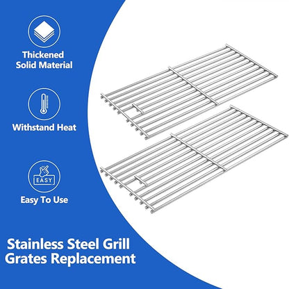740-0781 Grill Grates Replacement Parts for KitchenAid BBQ Grill Parts 5 6 Burner 740-0781 720-0856V 720-0856 750-0781 730-0856 Stainless Steel Cooking Grid Grates Sam's Club Grill Parts