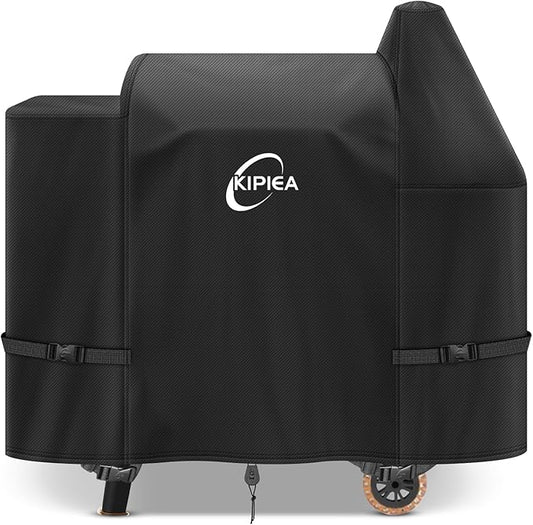 600D Pellet Grill Cover for Pit Boss 820 & Pro 850, Waterproof BBQ Smoker Cover, UV Resistant, No Tear, No Fading