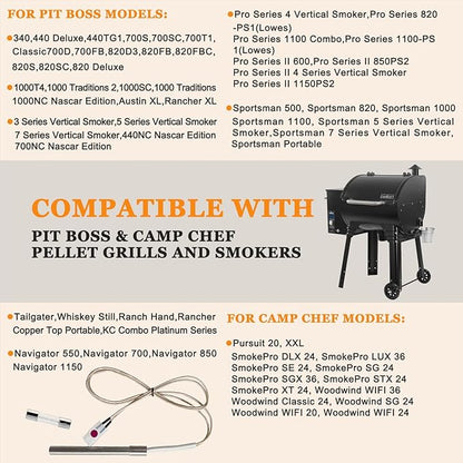 Replacement Parts Hot Igniter Kit, Compatible with Pit boss Pellet Grill and Camp Pellet Grill, igniter Comes with one Fuses