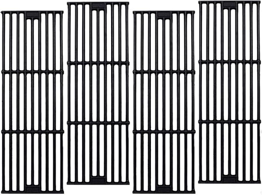 C6505A(4-Pack) 19 3/4" Cast Iron Cooking Grid Grates Replacement for Chargriller 2121, 2123, 2222, 2828, 3001, 3008, 3030, 3725, 4000, 4208, 5050, 5072, 5252, 9020