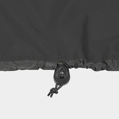 Patio Prep Table Cover for 52 Inch Keter Unity XL Portable Table, Waterproof Weather-Resistant BBQ Grill Prep Table Cover 54L x 22W x 35H, Black