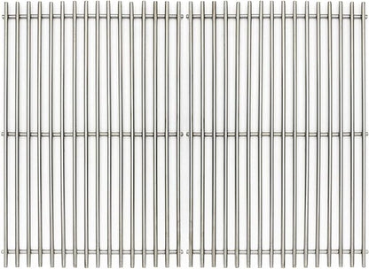 Hongso 17.5" SUS304 Stainless Steel Grill Grates for Weber Spirit E-310, Weber Spirit 300 and GS4 II 300 Series E & S 310 315 320 325 330 SP320, Genesis Silver/Gold B & C, Genesis 1000 Grill 7638 7639