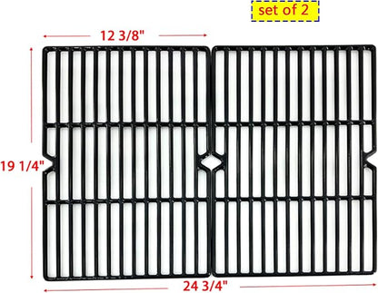 Parts Kit DG118 Replacement for BBQ Grillware GGPL-2100 Gas Grill Burners, Heat Plates, Cooking grids