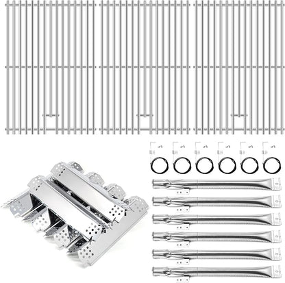 Replacement Parts for Nexgrill 720-0898 730-0898 720-0898A, Parts Kit for Nexgrill 720-0898 6 Burner Gas Grill, 720-0898 Grates, 720-0898 Burners, 720-0898 Igniter, 720-0898 Flame Tamers