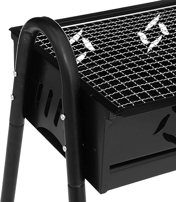 Grill Outdoor Outdoor Indoor Barbecue Charcoal Grill Portable Folding Barbecue Charcoal Grill Easy Assemble and Remove Barbecue Cooking Set Grill