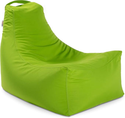 Jaxx Juniper Outdoor Bean Bag Patio Chair & Poolside Lounge, Lime Green