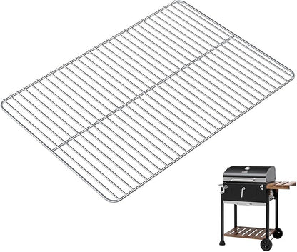 Stainless Steel Grill Grate Replacement Parts for Royal Gourmet Griddle 24-Inch CD1824E Charcoal Grill, Non-stick Cooking Grid for Royal Gourmet Grill Parts CD1824M CD1824AC CD1824EC CD1824AX CD1824A