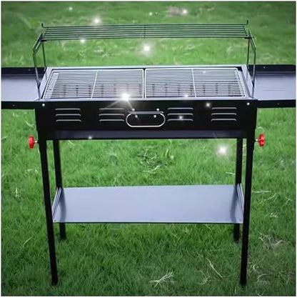 Camping Grill Multi Functional Home Barbecue Stove Outdoor Camping Portable Folding Barbecue Rack Barbecue Charcoal Grill