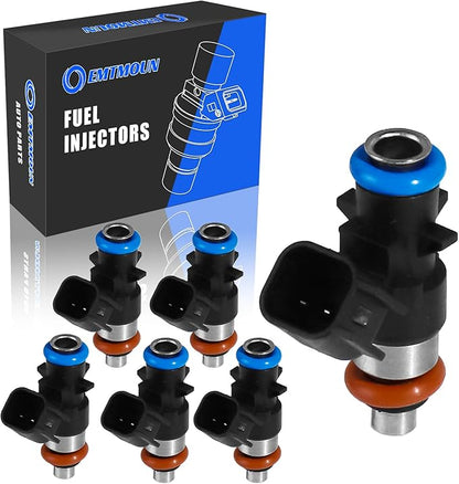 6PC Fuel Injectors for Dodge Charger Challenger Durango Grand Caravan Journey Chrysler 200 300 Jeep Grand Cherokee Wrangler 3.6L V6 2011-2019 – Replacement FJ1147 0280158233