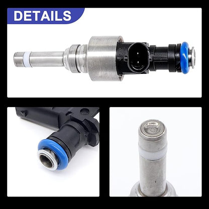 HiSport 35310-2G720 FJ1181 Fuel Injector 1PC Compatible with Hyundai Santa Fe Sport 2013-2016,Sonata 2011-2014,Replacement for Kia Optima Sportage 2011-2015 2.0L L4 Replaces 845-12106
