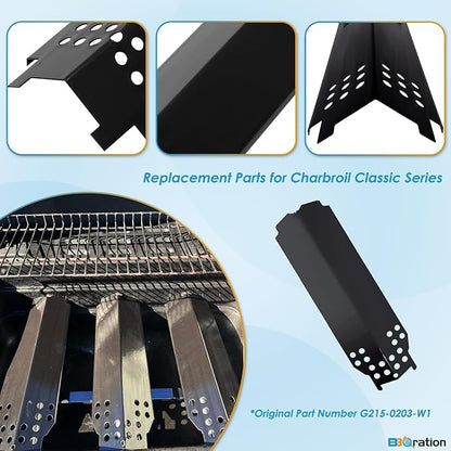Grill Parts for Charbroil Classic 360 3-Burner 463613717 463742418 463773817 463773917 G215-0203-W1 G320-0200-W1A Charbroil Classic Grill Replacement Parts, for American Gourmet 465735621