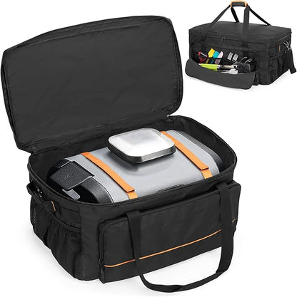 HODRANT Carry Bag Compatible With Ninja Woodfire Grill OG701 OG751, Outdoor Cover for OG700 Series Smoker, Water-Resistant BBQ Storage Case for Tools & Accessories, Bag Only