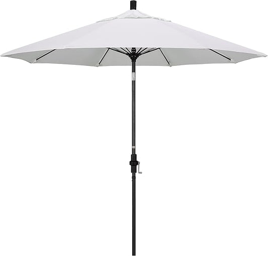 California Umbrella 9' Round Aluminum Pole Fiberglass Rib Market Umbrella