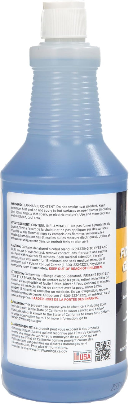 Rutland One Match Gel Fire Starter, Gelled Firestarter for Grills, Charcoal, Fireplaces, Fire Pits & Wood Stoves, 32 Oz
