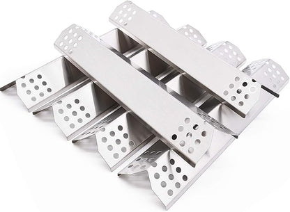 Flame Tamers Compatible with Nexgrill 720-0896B 720-0896C 720-0896E Deluxe 6 Burner Gas Grills, 6-Pack Heat Plate Shields Replacement for Nexgrill 720-0882A 720-0896 720-0830H 720-0783E Grills