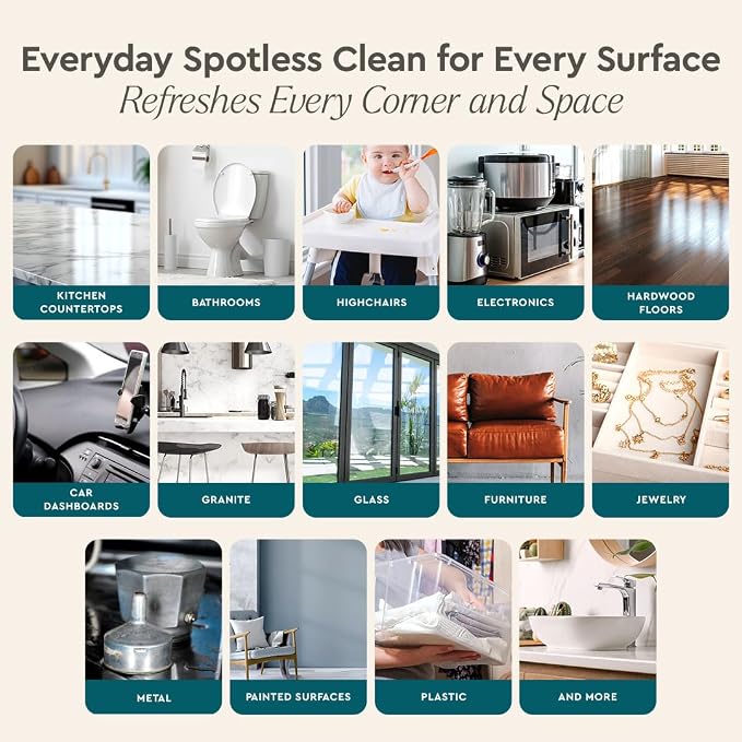 Puracy All Purpose Cleaner Clean Can- Plan t– Plant-Powered Multi-Surface Cleaner - Surface Cleaner Solution As Seen on TikTok (Green Tea + Lime, 14.4 fl oz, Starter Set)